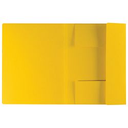 Fascikl klapa karton reciklirani A4 Herlitz 11076437 žuti
