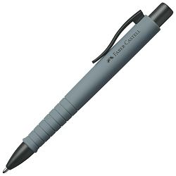 Olovka kemijska gumirana Poly Ball Urban XB Faber-Castell 241188 siva