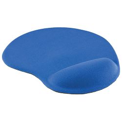 Podloga za miša ergonomska-gel MP01 SBOX plava blister