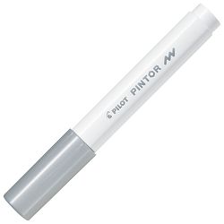 Marker 2 mm Pintor Pilot SW-PT-M-S metalik srebrni