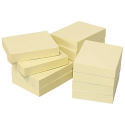 Blok samoljepljiv  40x50 mm 12x100L Nature Global Notes 5653-11box žuti
