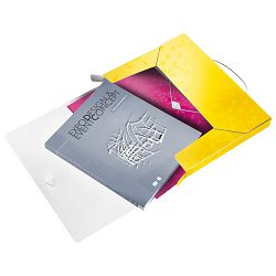 Mapa s gumicom hrbat-30 mm A4 pp Wow Leitz 46290116 žuta