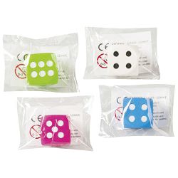 Gumica Kockica 2x2 cm Brunnen 10-27319 01 sortirano