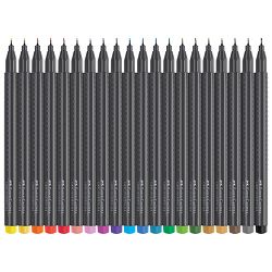 Flomaster fineliner 0,4 mm Grip 20boja Faber-Castell 151620 sortirano blister