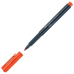 Marker permanentni 1-2mm Neon Faber-Castell 160815 narančasti!!