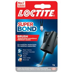 Ljepilo trenutačno  5g s četkicom Loctite Super Bond Brush 5G Henkel 2733278 blister