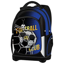 Ruksak školski anatomski lagan Football Club Blue Connect plavi