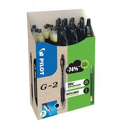 Set roler gel grip 0,7 mm G2 pk12 Pilot + refili pk12 gratis crni!!