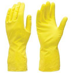 Pribor za čišćenje-rukavice za domaćinstvo Fixi žute blister L