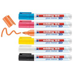 Marker za staklo 1,5-3 mm Edding 95/6 blister