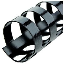 Spirala plastična fi-19 mm pk100 GBC.4028601 crna