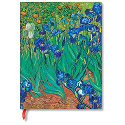 Notes 18x23cm-ultra crte 72L s gumicom Van Gogh’s Irises Paperblanks PB8202-6
