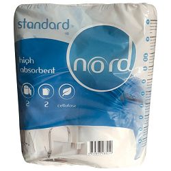 Ručnik papirnati jastučni 23cm dvoslojni pk2 Nord Standard bijeli