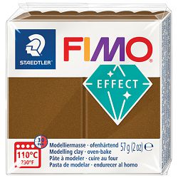 Masa za modeliranje   57g Fimo Effect Metallic Staedtler 8010-71 metalik brončana