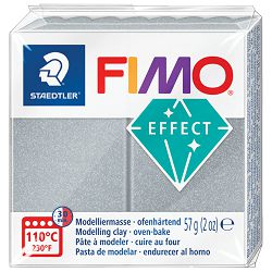 Masa za modeliranje   57g Fimo Effect Metallic Staedtler 8010-81 metalik srebrna