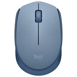 Miš usb 3tipke optički bežični M171 Logitech plavo/sivi blister