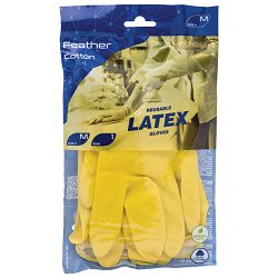 Pribor za čišćenje-rukavice za domaćinstvo Reflexx R90 žute blister M