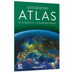 Atlas geografski za gimnazije i strukovne škole Školska Knjiga-NOVO