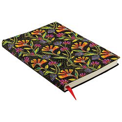 Notes 12x17,5 cm-midi crte  88L bez zatvaranja Wild Flowers Flexis Paperblanks 9738-9