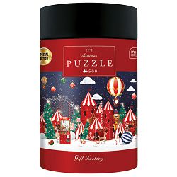 Puzzle 500 kom tuba Christmas "Gift Factory" Interdruk!!