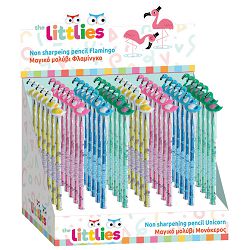 Olovka grafitna u nastavcima Littlies Flamingo Diakakis 000647079 sort