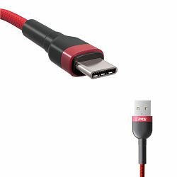 MS CABLE USB-A 2.0 -> USB-C, 1m, crveni