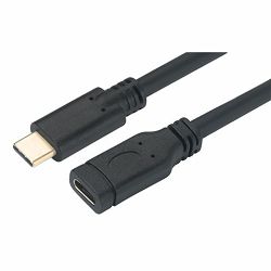 MS CABLE USB C -> USB CF, 2m, M-CFC3200, crni