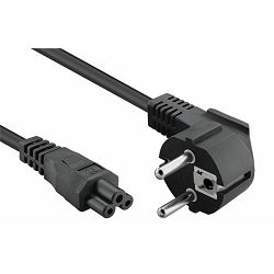 MS CABLE PSU, Schuko -> C5, 0.75mm2, 2m, C-CM320, crni