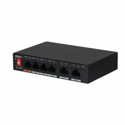 Dahua DOD Switch 6 port 4 PoE Unamanaged, PFS3006-4ET-60-V2