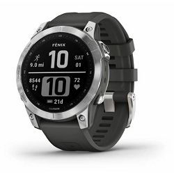 Garmin fenix 7 Silver Graphite remen