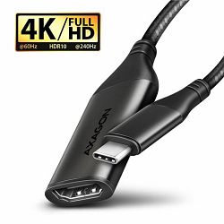 CC USB CM -> HDMI M 2.0, 25 cm, 4K/60Hz, RVC-HI2M, AXA