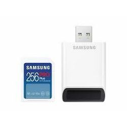 Memorijska kartica SD Samsung PRO Plus 256GB + Reader MB-SD256SB/WW