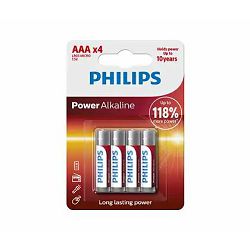 PHILIPS baterija LR03P4B/10