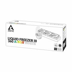 Vodeno hlađenje za procesor Arctic Liquid Freezer III 360 A-RGB(white)