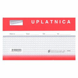 I-1/NCR UPLATNICA; Blok 150 listova, 16,5 x 10 cm
