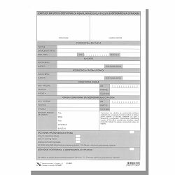 I-821 ZAHTJ. ZA UPIS U OČEVIDNIK ZA OBAVLJANJE DJELATNOSTI GOSPODARENJA OTPADOM-DOD.VIII  List, 21 x 29,7 cm