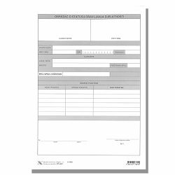I-822 OBRAZAC O STATUSU OBAVLJANJA DJELATNOSTI -DODATAK X List, 21 x 29,7 cm