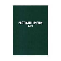 II-484 PROTESTNI UPISNIK (Obrazac 1); Knjiga 2 x 50 listova, 29,5 x 42 cm