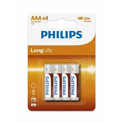 PHILIPS baterija R03L4B/10