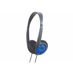 PANASONIC slušalice RP-HT010E-A plave, naglavne