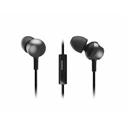 PANASONIC slušalice RP-TCM360E-K crne, in ear, mikrofon