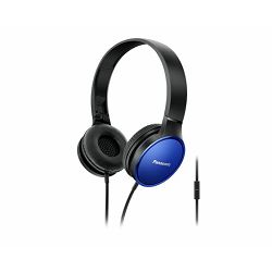 PANASONIC slušalice RP-HF300ME-A plave, naglavne