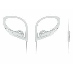 PANASONIC slušalice RP-HS35ME-W bijele, in ear, mikrofon, sport