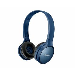 PANASONIC slušalice RP-HF410BE-A plave, naglavne, Bluetooth