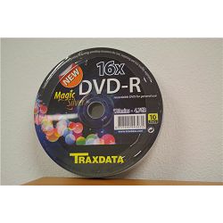 TRAXDATA OPTIČKI MEDIJ DVD-R 16X SPINDLE 10 Magic Silver