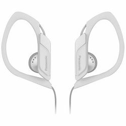 PANASONIC slušalice RP-HS34E-W bijele, in ear sportske
