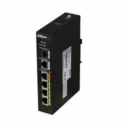 Dahua DOD Preklopnik 6port 4PoE industrijski, PFL2106-4ET-96