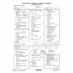 JZ-POMPIDOU OSNOVNI PODACI O OVISNICIMA U PROGRAMU LIJEČENJA - POMPIDOU GRUPA; List, 21 x 29,7 cm