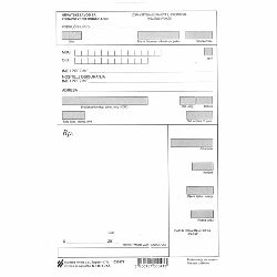 III-1-74/A RECEPT; Blok 100 listova, 13,5 x 20,6 cm