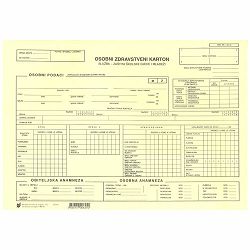 1-04-10 OSOBNI ZDRAVSTVENI KARTON ZA ZAŠTITU ZDRAVLJA ŠKOLSKE DJECE I OMLADINE; Karton, 29,7 x 21 cm